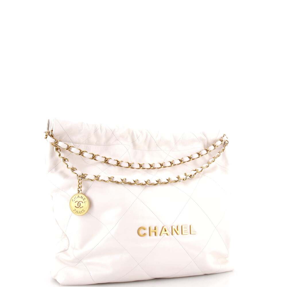 Chanel 22 Chain Hobo Quilted Calfskin #256596C47B - Picture 3 of 8